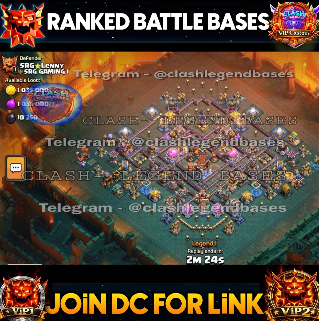 ClashLegendbase's tweet photo. 💎 *Join Membership* / Monthly Basis 💎
For Link  👇 
Open ticket - https://t.co/HaMof95qDv

Become a member through *Discord:* 
https://t.co/dTA0NXlO2t

#ClashOfClans #ClashEsports #th17BaseLink #clashlegendbases https://t.co/U2PzkMT8IU