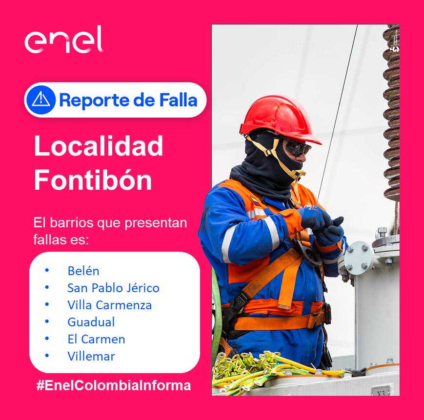 Servicio Enel Colombia tweet media