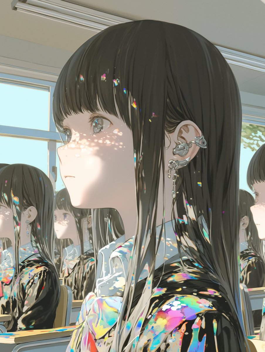 イラスト【なな】ページ aiart #aiイラスト