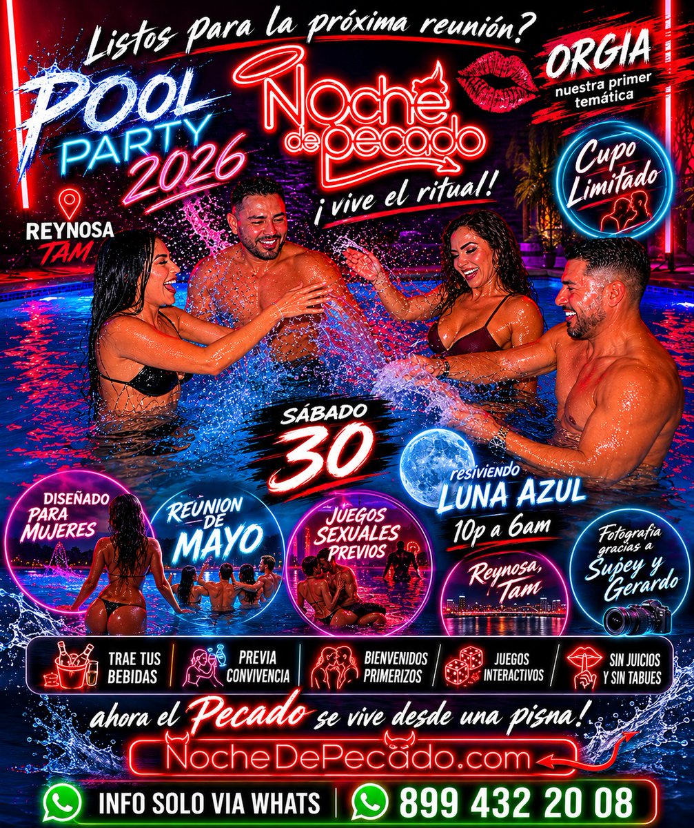 Club swinger y Red Social privada NOCHE DE PECADO tweet media