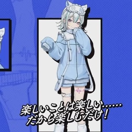 Rotten_fraise's tweet photo. I think we as a society need more Tenshi kaiwai characters in media  !! (´,,•ω•,,)🩵 https://t.co/2uTNNtLpub