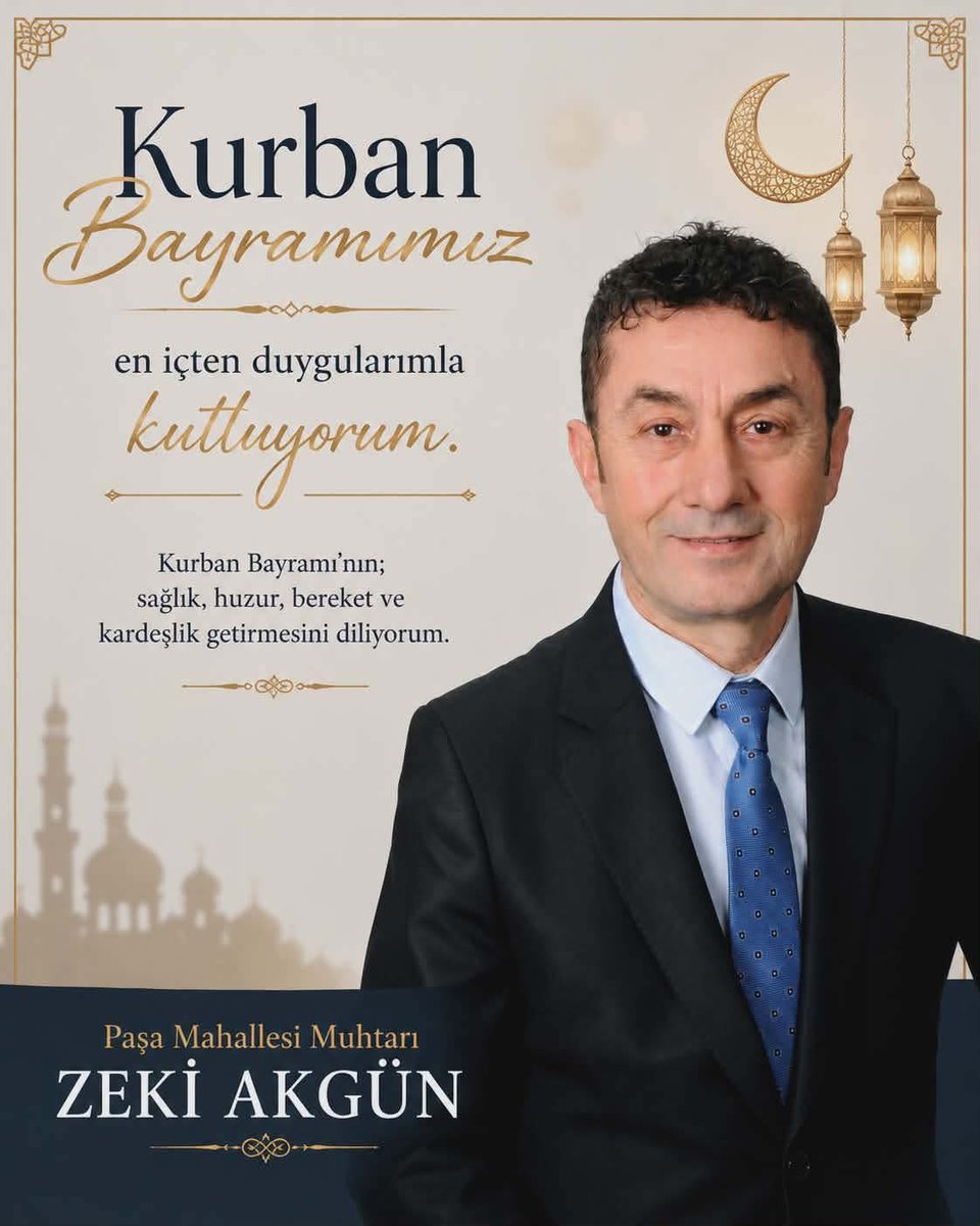 pasamahallesi's tweet photo. Kurban Bayramı’nın ülkemize, aziz milletimize ve tüm İslam âlemine huzur, sağlık, bereket getirmesini temenni ediyor Kurban Bayramınızı en içten duygularımla kutluyorum. https://t.co/iU3CxLBbL5