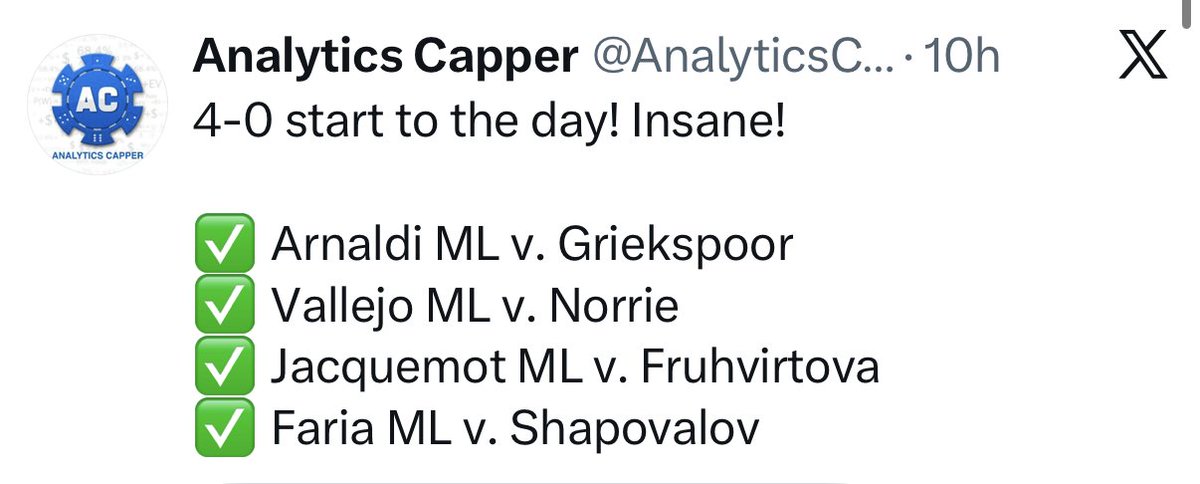 Analytics Capper - Truth Revealed tweet media