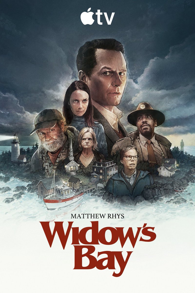 seriadator's tweet photo. não tem pra ninguém: widow’s bay é melhor série estreante do ano… absolutamente genial https://t.co/543by32N0h