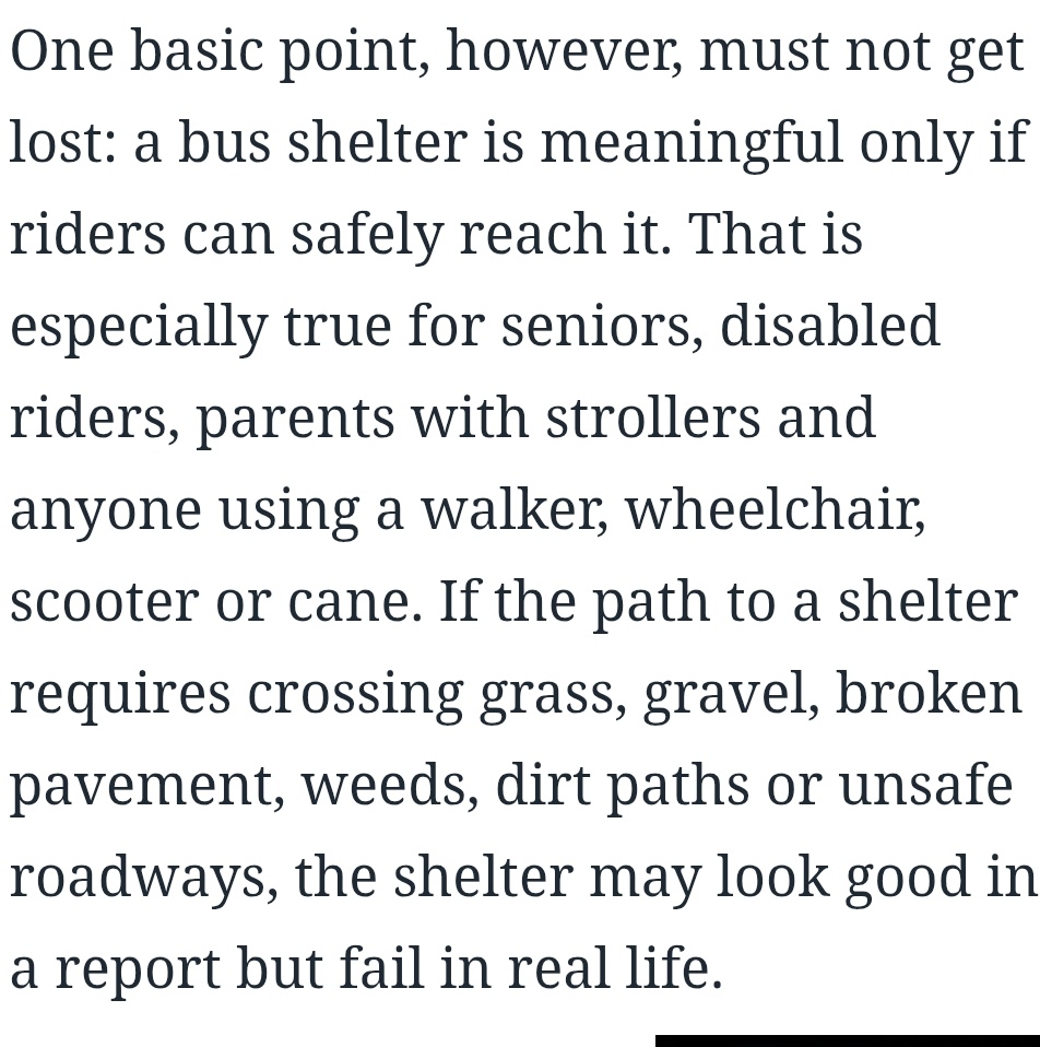 MiamiSeda's tweet photo. While doing the ALT text, I made a typo &amp; it autocorrected to "disabled rioters." 😅 

I've said almost this exact thing hundreds of times in the last 9 years. Currently, we live within 3 blocks of multiple bus stops, but there is no safe, accessible infrastructure to get there! https://t.co/Co6VPnGaP9