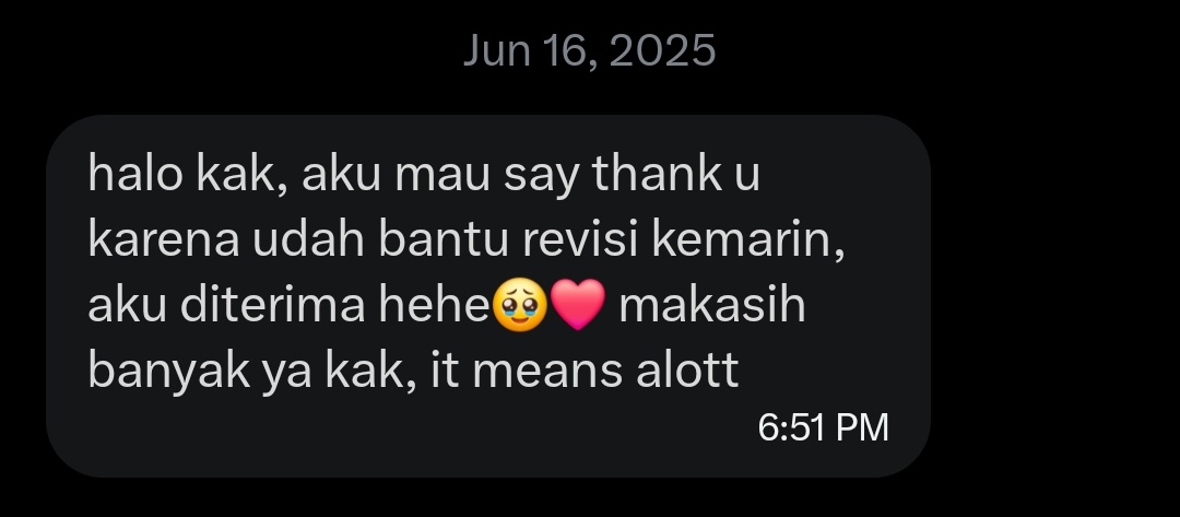 debiniyoo's tweet photo. guysss aku lagi open proofread essay ppkb uii😝 tahun lalu juga udah sempet bukaa 50k ajah YANG MAUU BISA LANGSUNG DM YAH. btw ini salah satu review tahun lalu
#ppkbui #proofread #ppkb #ui #zonauangㅤ #reviewessayppkb https://t.co/Pdp319Yet0