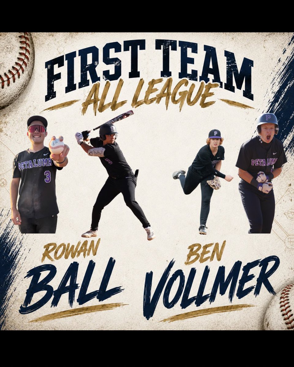 PHSTrojanBB's tweet photo. Congratulations Seniors ROWAN BALL and BEN VOLLMER for being voted VVAL First Team All League!! Amazing job boys!! ⚾️ #PHStrojanbaseball https://t.co/KCzBNMay9h