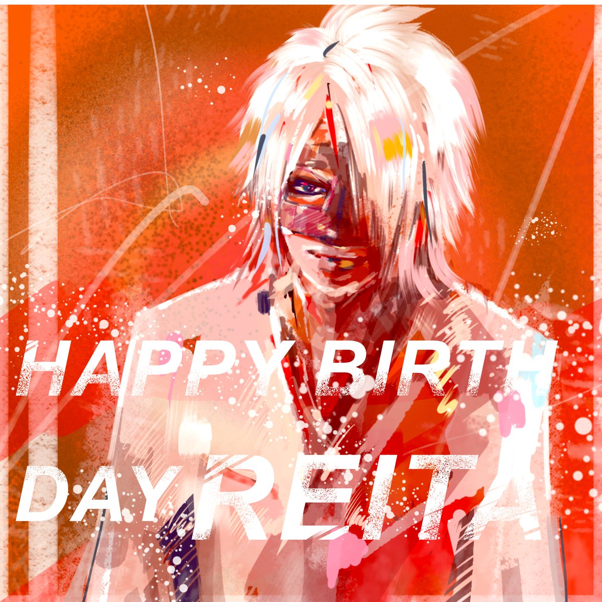 himonogohan's tweet photo. REITAさん‼️おめでとう🤟😭
WE ROCK🧡🧡🧡

#theGazettE
#REITA https://t.co/n1CDrPeihS
