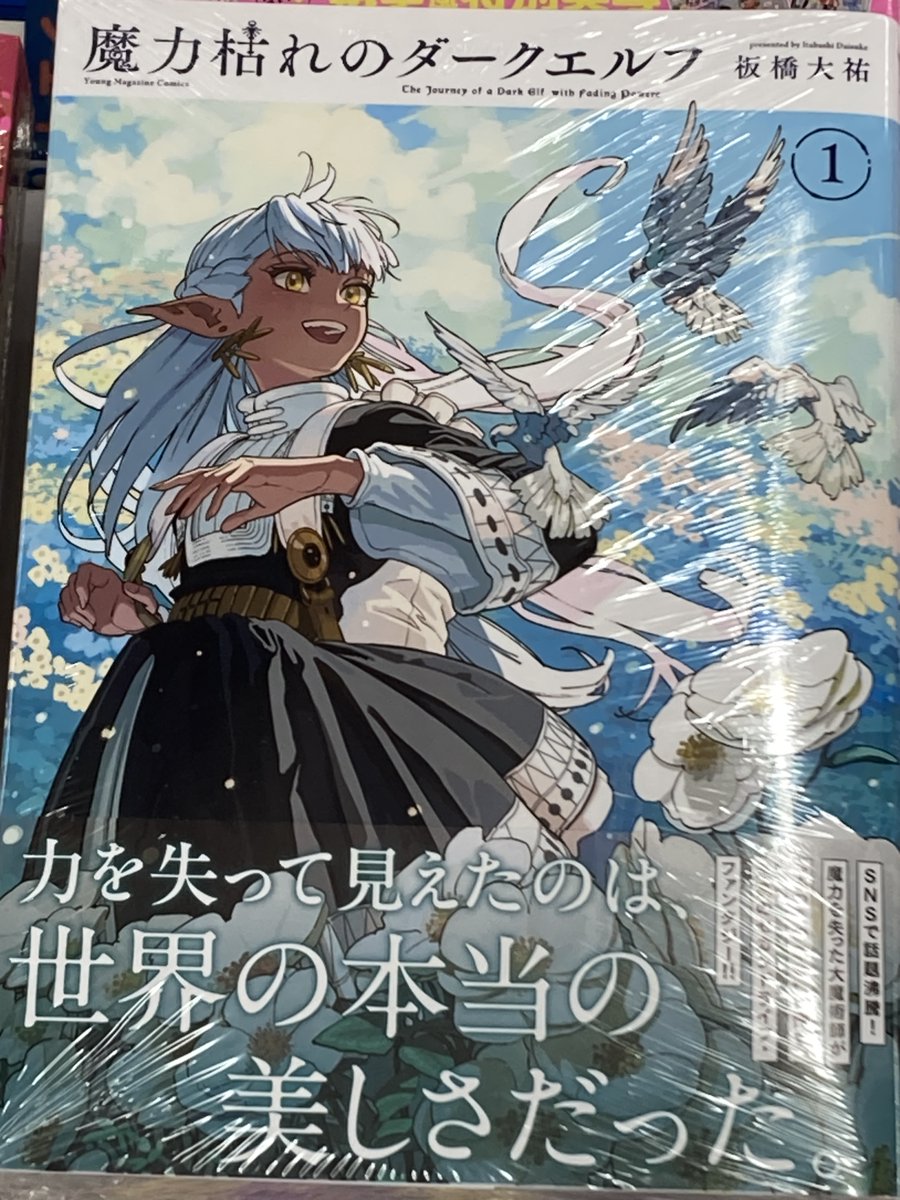 書籍再入荷情報】 魔力枯れのダークエルフ(1) 再入荷したとや