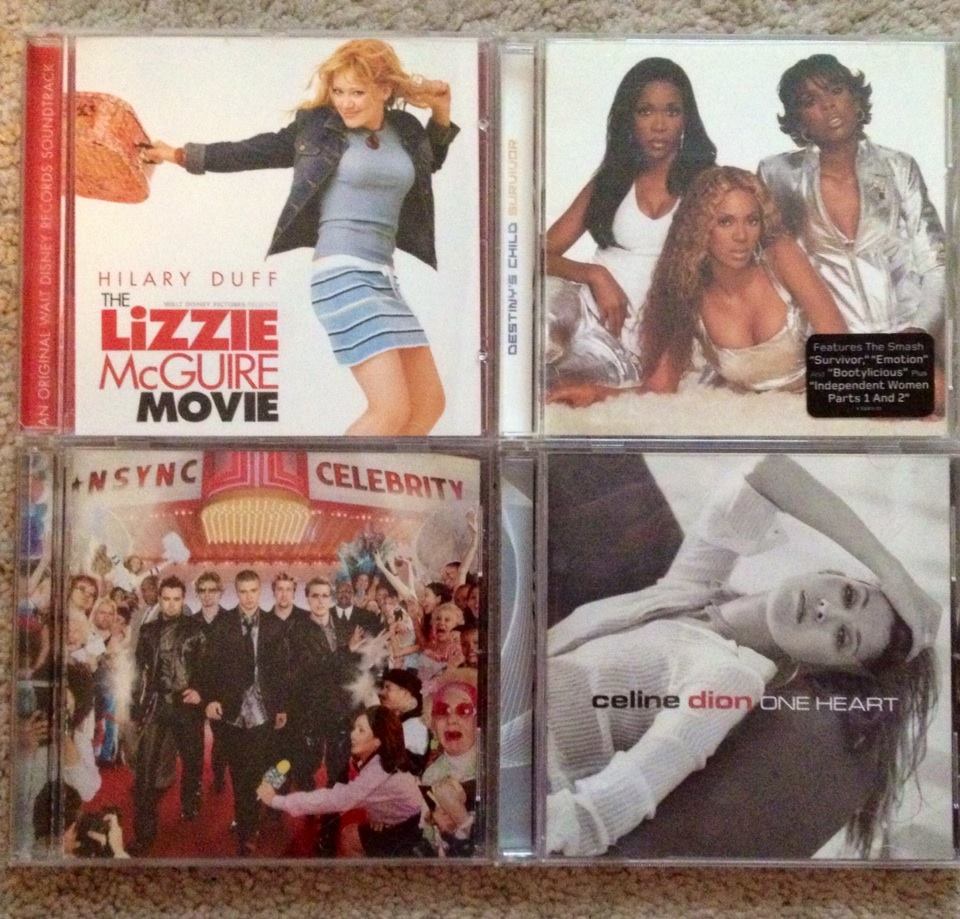 valentinavee's tweet photo. 16 years ago I moved to LA with all my possessions stuffed into one car and these 4 albums on repeat https://t.co/3lO6RAOaEL