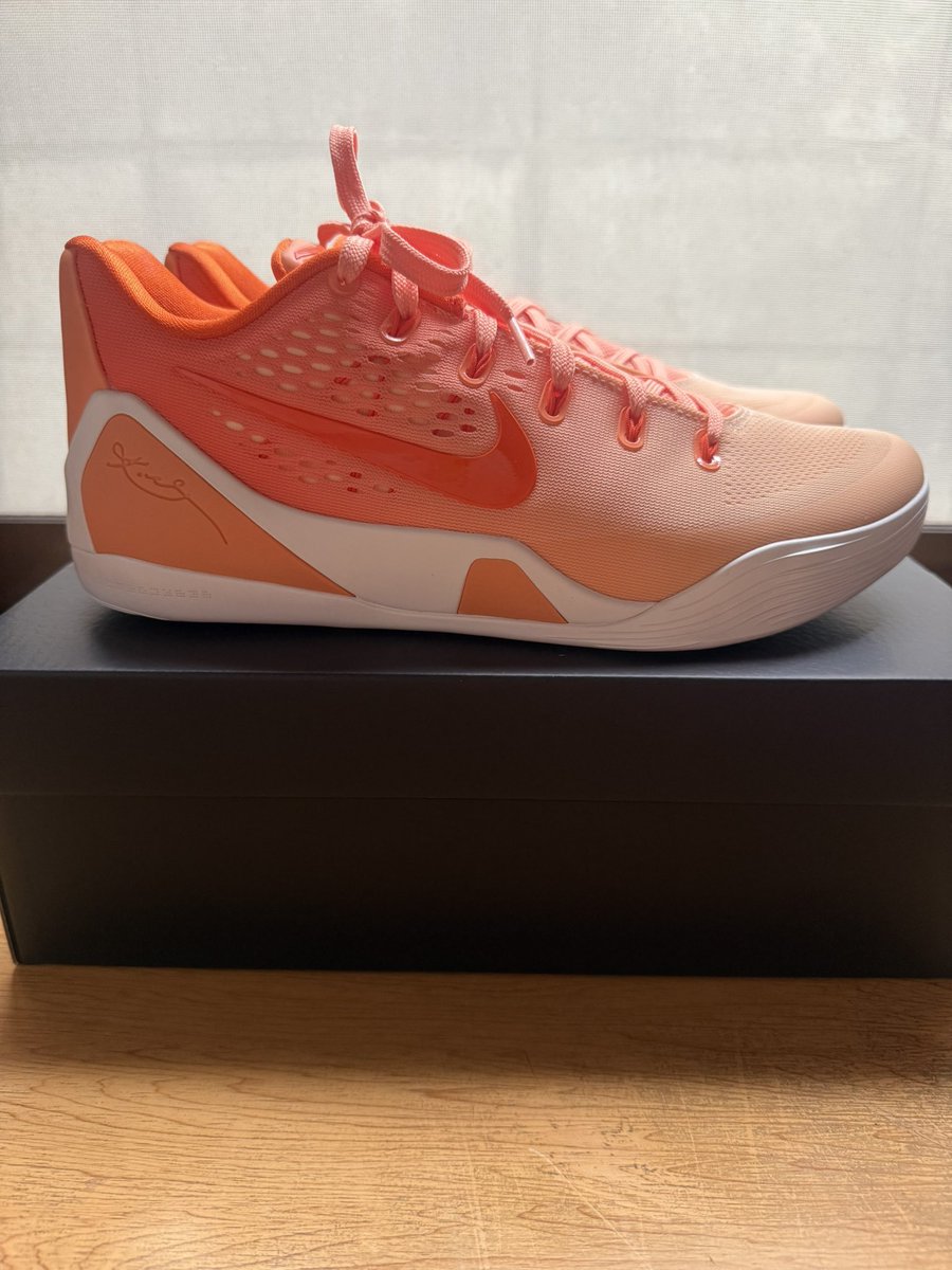 Brachio_king's tweet photo. 新しいバッシュ！
めちゃくちゃカッコいいな！ https://t.co/Jm0m3yUDD0