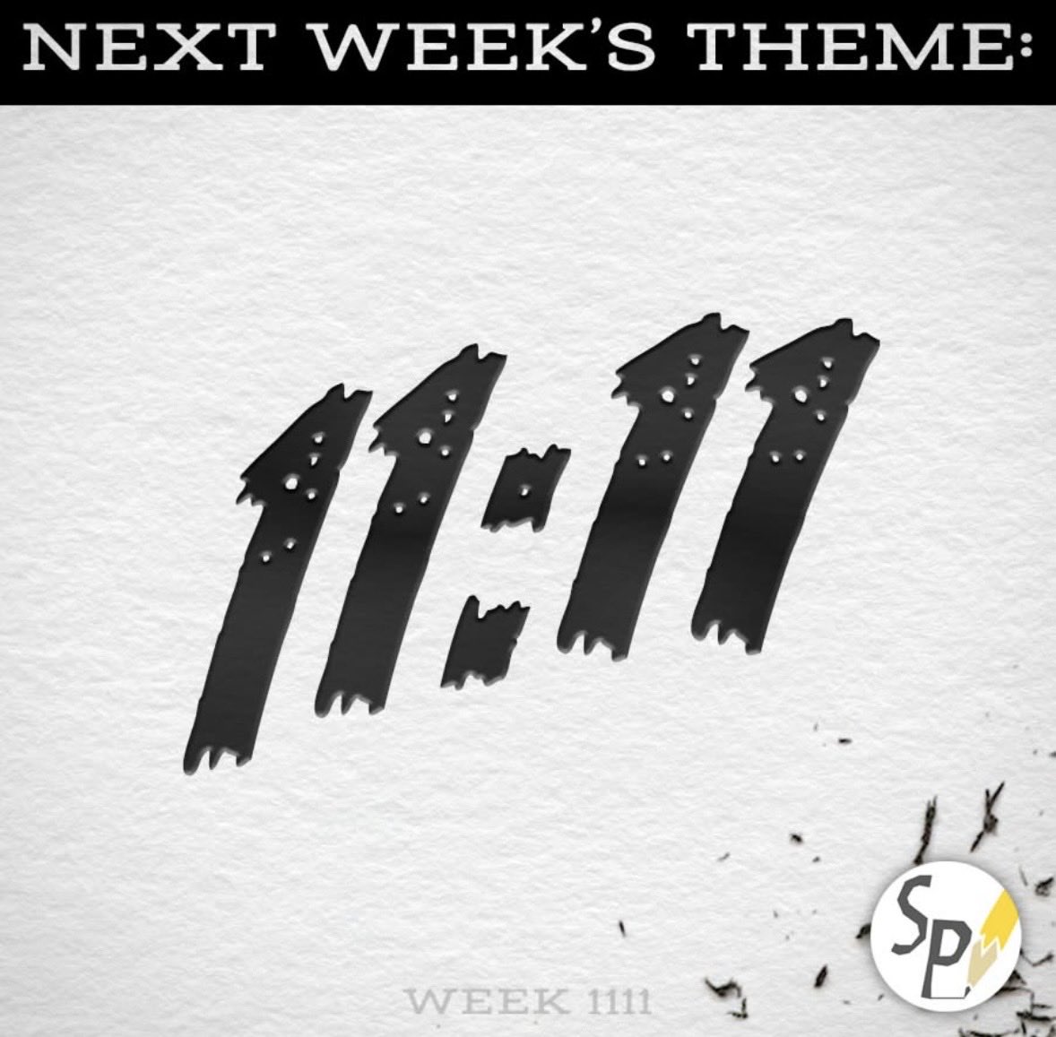 TheArchangelo's tweet photo. Week 1111: 11:11
Theme chosen by member @pawnx13
.
To the superstitious, numbers can mean a lot. Take 11:11–is it a sign from above, angelic? Is it time to make a wish? Show us your sketch as we take-on “11:11!”
.
#drawingprompt #drawing #numerology #angels #wish
4h https://t.co/qOSNjOcVyO