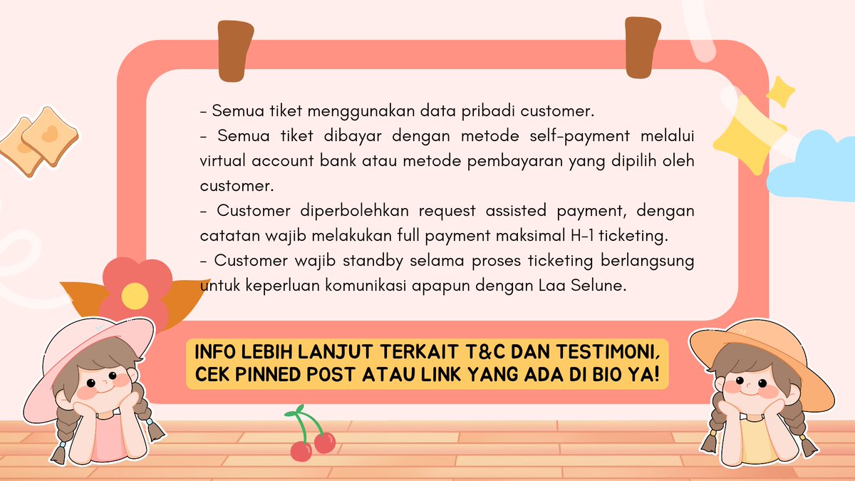 ࣪ ִֶָ☾. laa selune | jaswar jasa war tiket konser tweet media