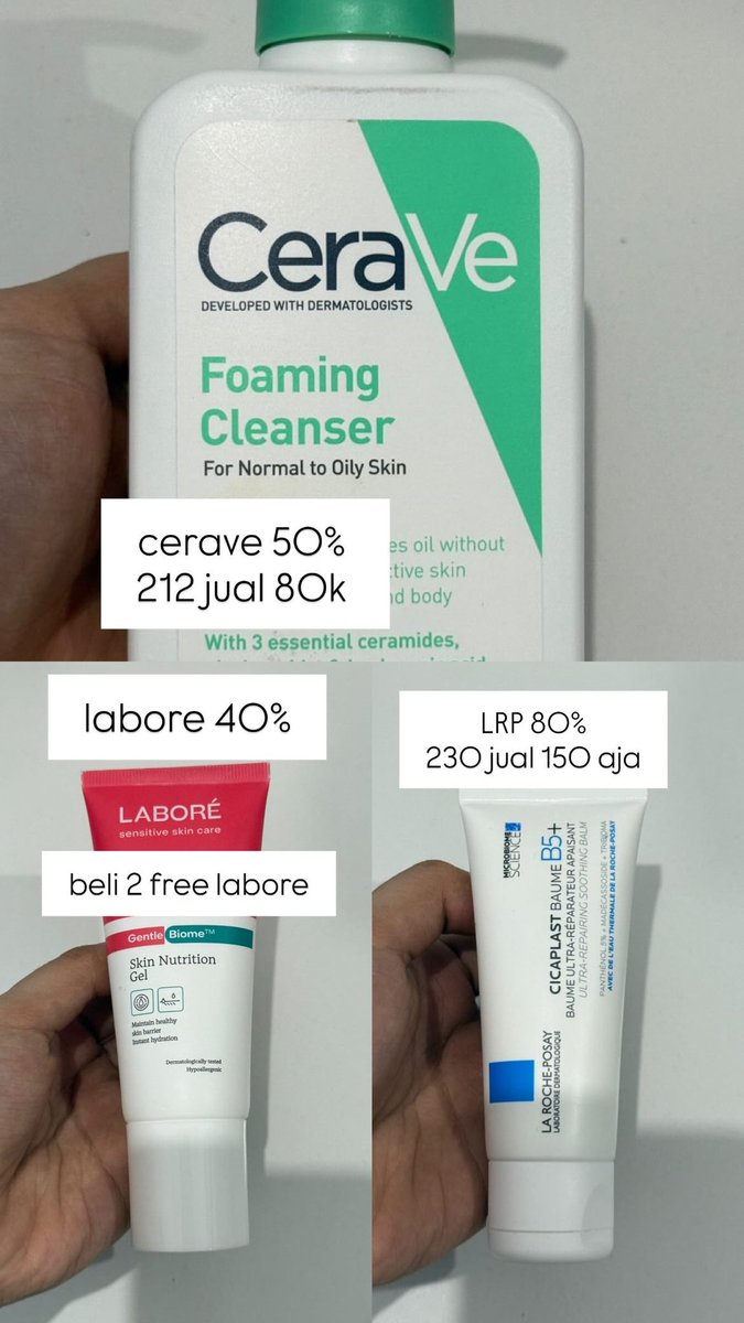 drunkandteparr's tweet photo. DOM MKS 
#zonauangㅤ #zonajajan #preloved #skincare https://t.co/OpKPMkVOIa