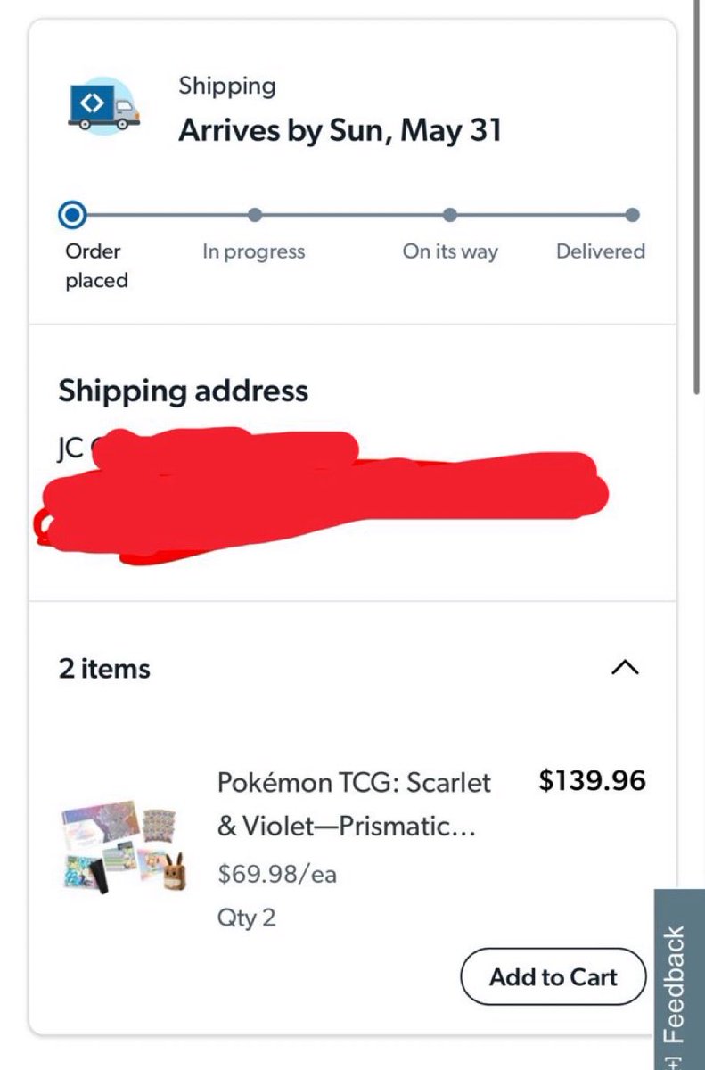 SaintPJay's tweet photo. @PokemonRestockr https://t.co/9qM8CAzzau