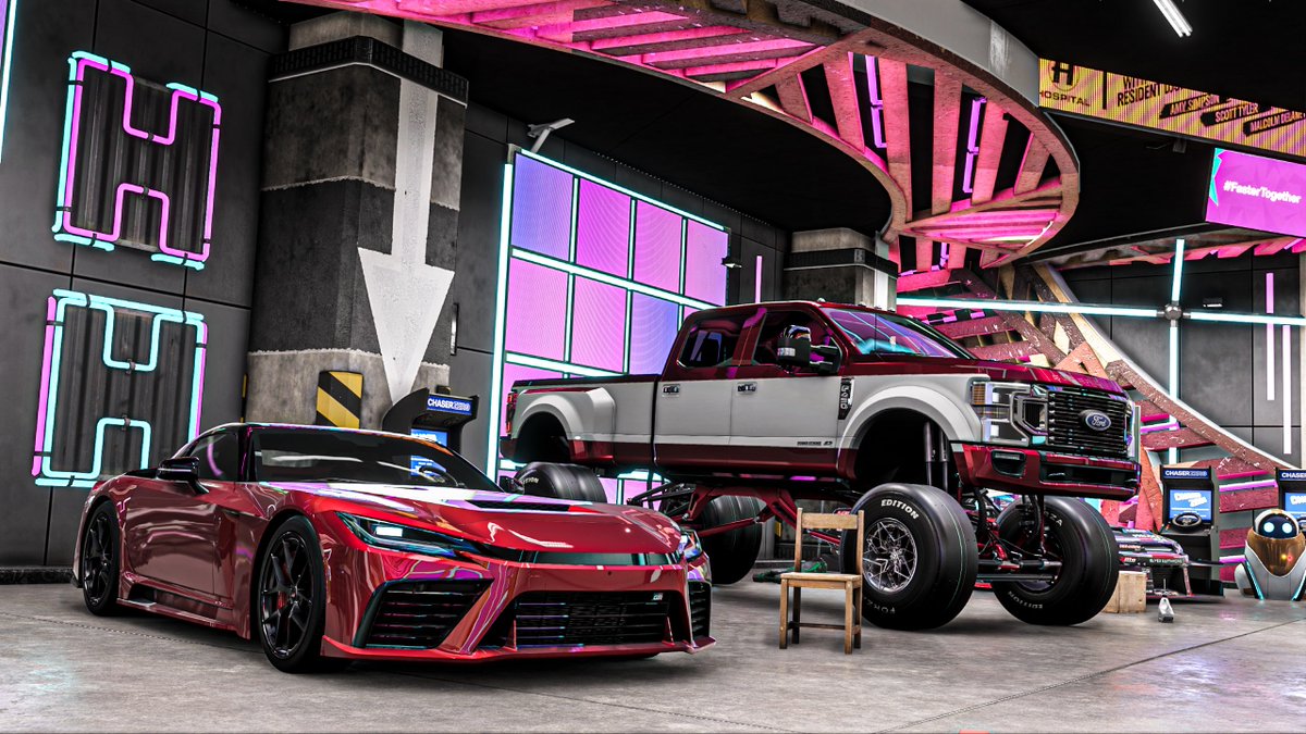 Velxity_'s tweet photo. 4-Car Garage With Neon Lighting 📸 

Share Code - 163 395 709 🎮

#ForzaShare #ForzaHorizon6 #CustomGarages https://t.co/VcNfO84fWr