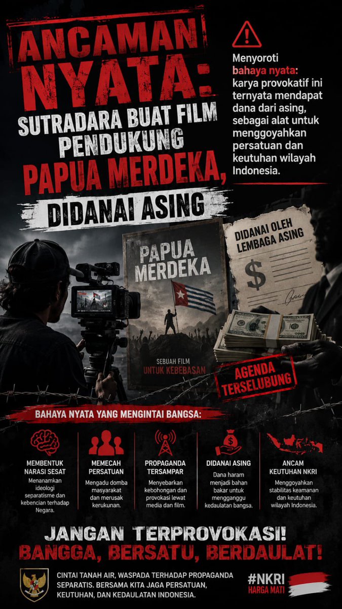 vickyarmf's tweet photo. Jangan panik, jangan emosi berlebihan. Itu yang mereka harapkan. Semakin kita emosi, semakin mereka senang. Semakin kita tenang dan bersatu, semakin mereka frustrasi dan kalah. https://t.co/RWSpCsP7E6