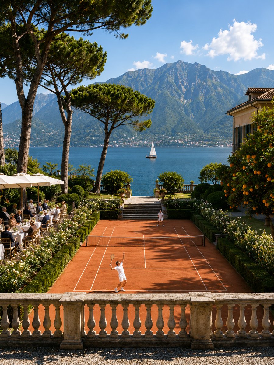 NatureRoot88's tweet photo. Stadium in Lake Como, Italy 🇮🇹 https://t.co/Dh9svtez6I