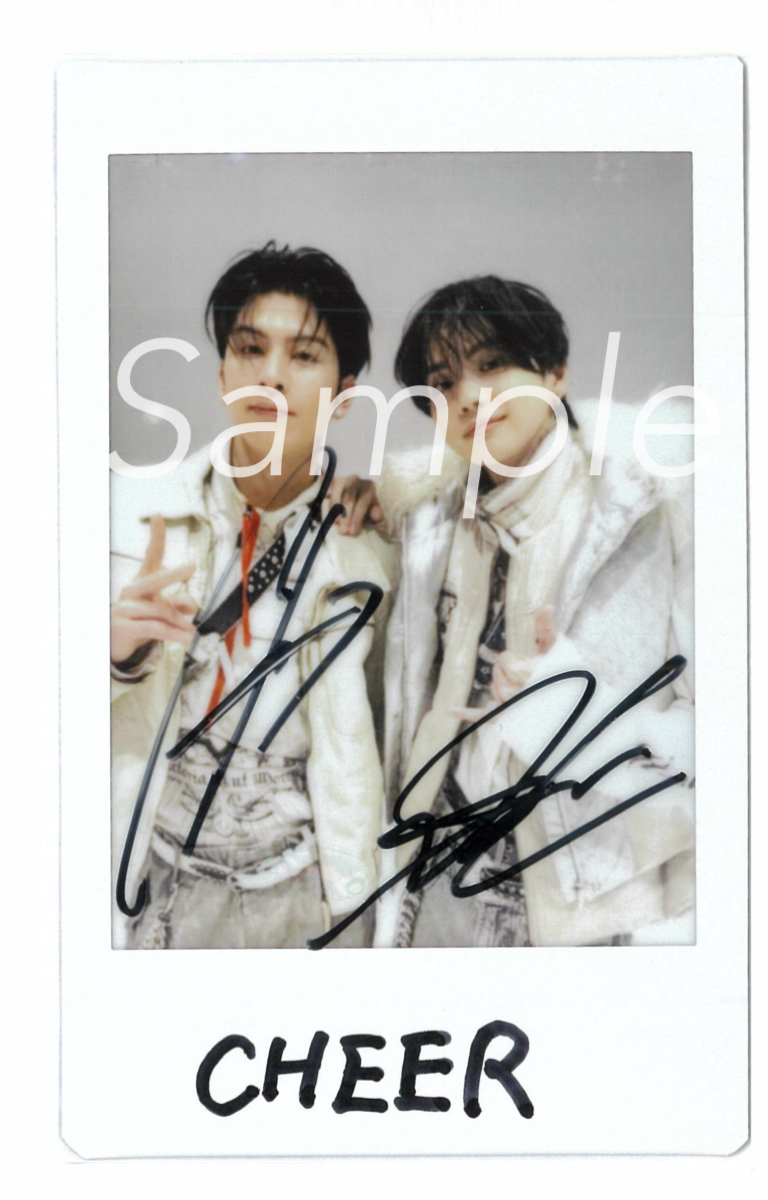 吉野北人 サイン入りチェキ CHEER Vol.70 🎁 #吉野北人 さん × #長谷川慎 さん サイン入りチェキを