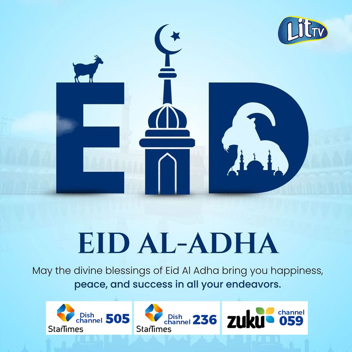 LitTvug's tweet photo. Eid Al-Adha to all our islamic family, May Allah bless you all
@AllahGreatQuran https://t.co/bO3iUH5qjv