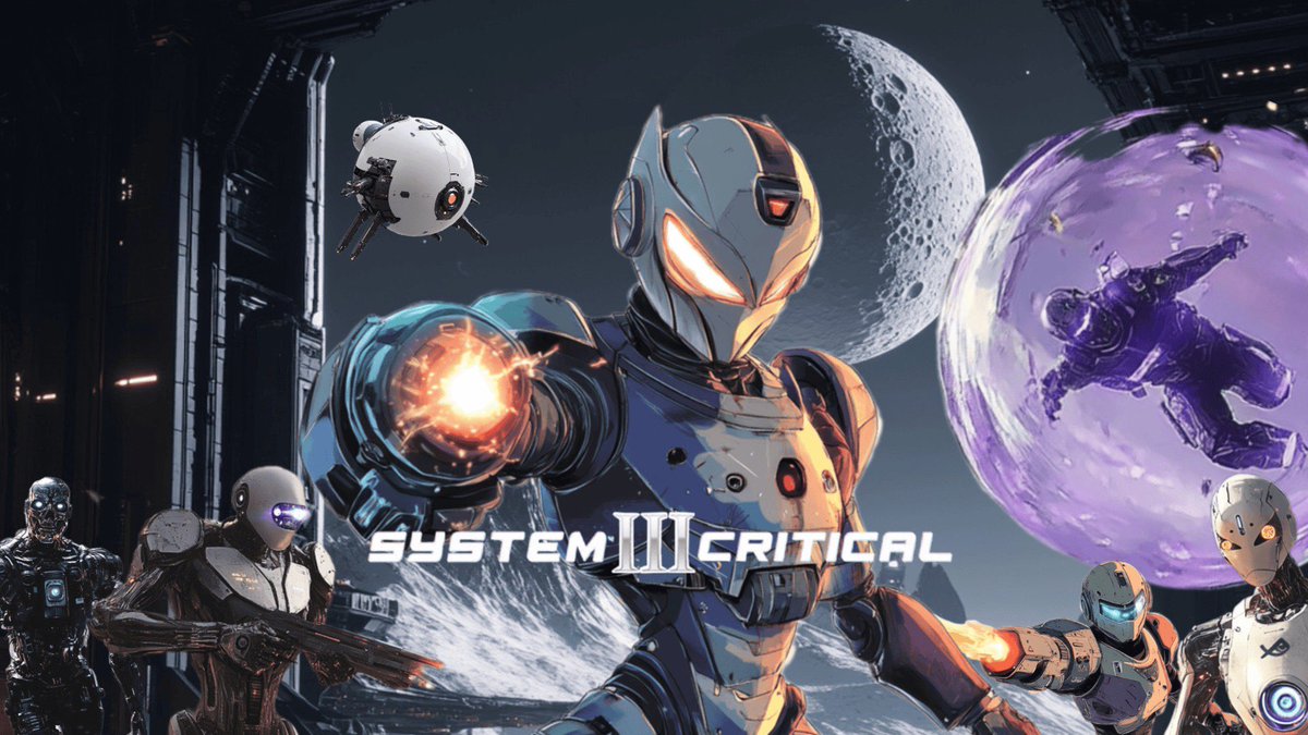 rxpharmacytech's tweet photo. I was playing System Critical 3 tonight and I legit forgot I was playing my own game! 😂…Like I was having so much fun and everything looked so damn cool in the headset that it felt like I was playing a AAA game that I didn’t even make. 💯🔥 Just watch… The sleeper hit is coming very very Soon! 🦾