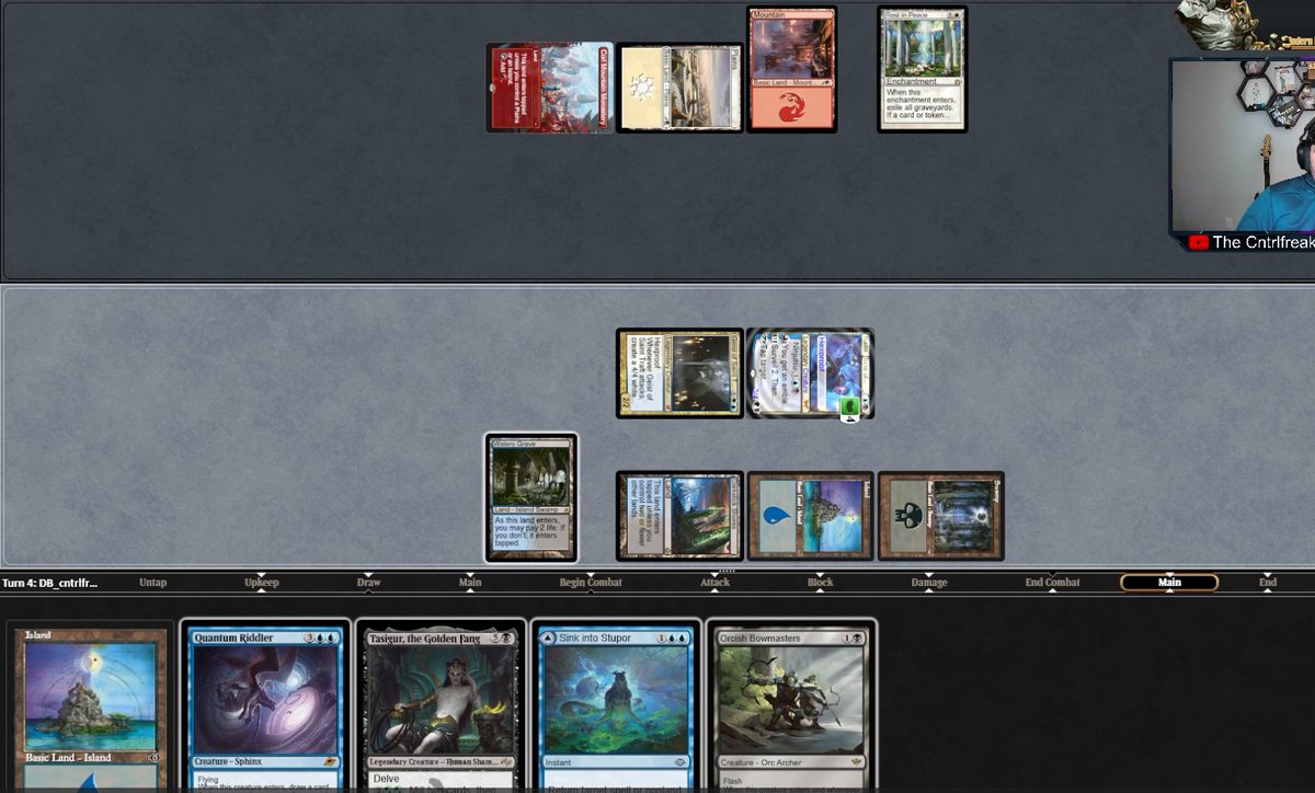 FetchAndShock's tweet photo. GUESS WHO JUST NINJUTSU'D A KAITO OFF A GEIST OF SAINT TRAFT ANGEL TOKEN IN 2026 

Modern is great.  10/10. No notes.  

(Yes, the recording of the live gameplay will be up on YouTube tomorrow) https://t.co/RxwINeHimy
