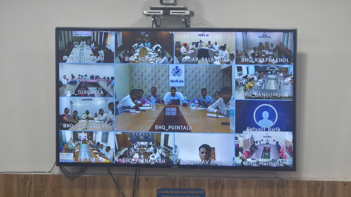 Collector & DM, Balangir tweet media