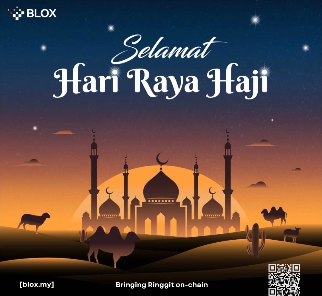 blox_malaysia's tweet photo. Selamat Hari Raya Aidiladha from BLOX.

May this meaningful occasion bring peace, strength, and blessings to you and your loved ones.

Safe travels and Salam Aidiladha 🤍 https://t.co/dLFqpJb2sM