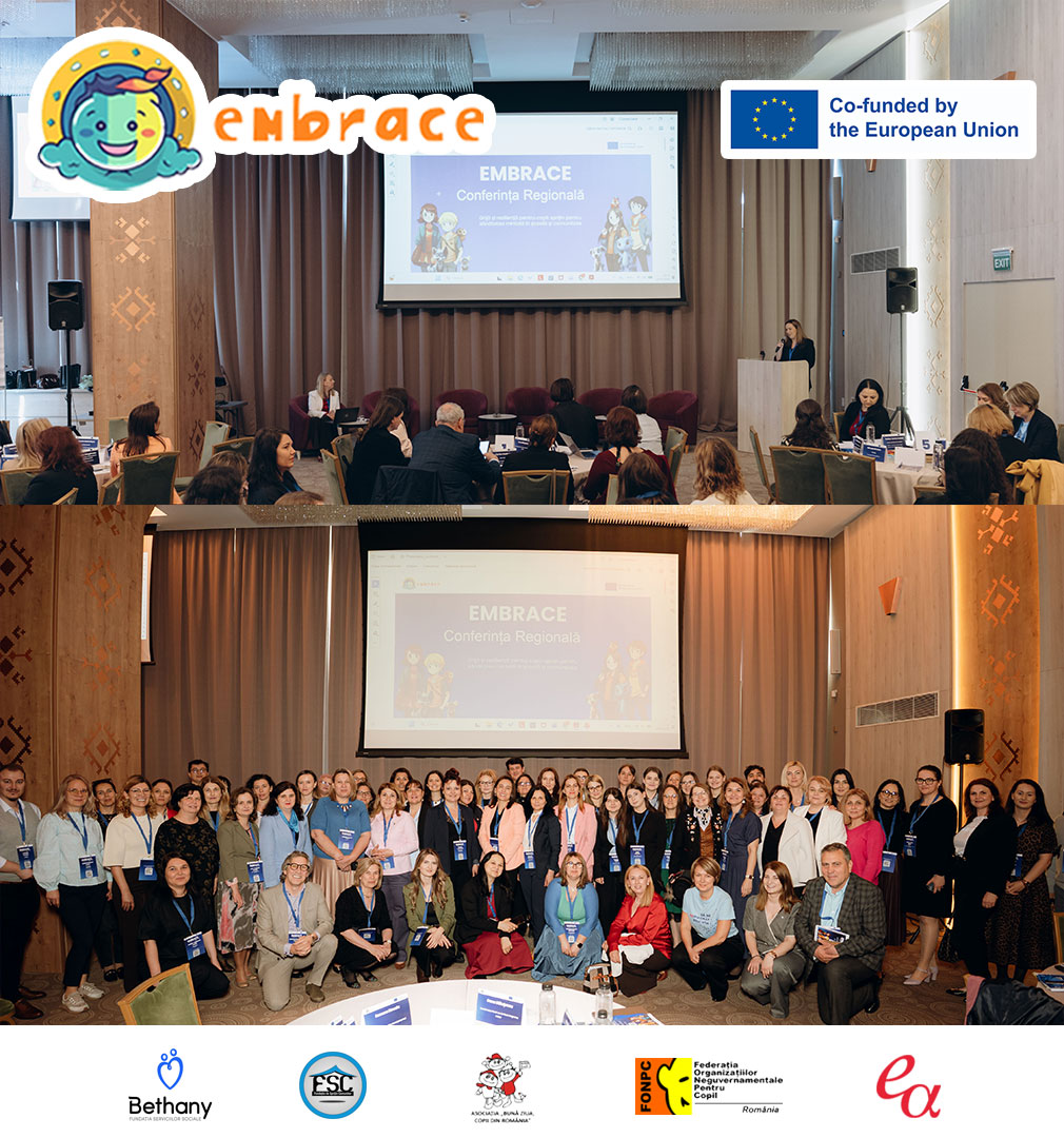 embrace_cerv's tweet photo. 1/4 Romanian students are at risk of mental health issues. At the @embrace_cerv Regional Conference in Iași, 100+ experts gathered to turn this data into a national strategy.

The consensus? We must put the "child before the grade.

#EMBRACEProject #EACEA #CERV #EUCofunded #SDG3 https://t.co/u58WYBO4d2