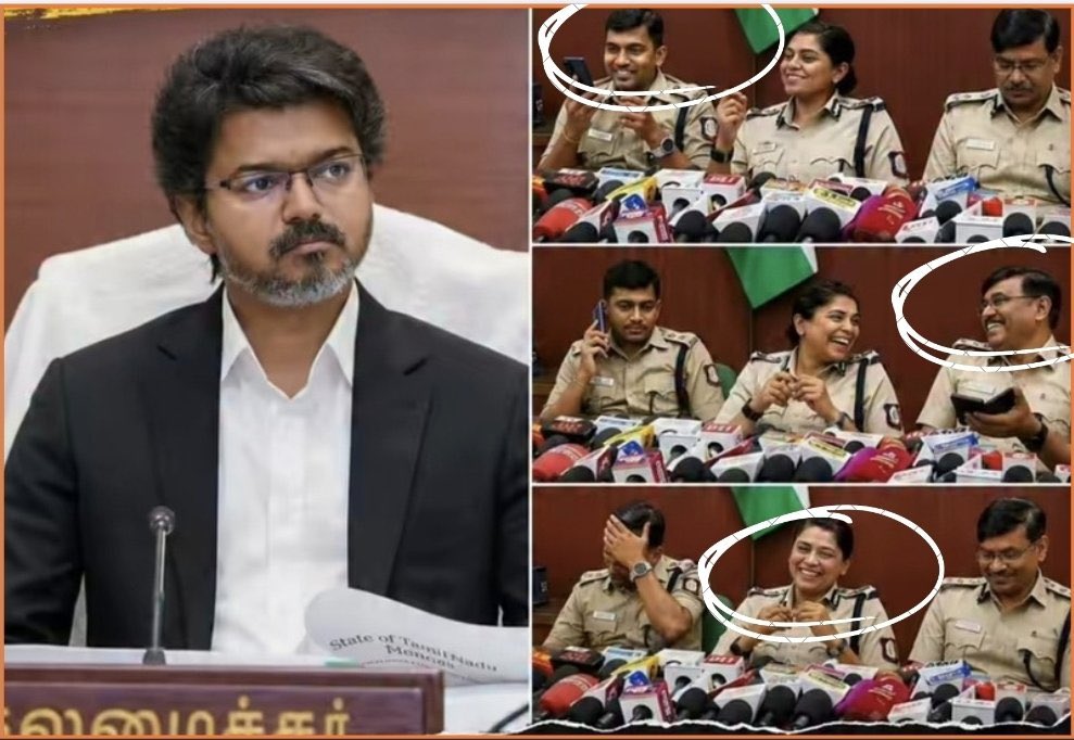 Ranbir_Crpf's tweet photo. साहसिक कदम 
वाह विजय बाबू 
एक साथ एक नहीं दो नहीं 
तीन तीन IPS को निलंबित कर दिया 
मैंने तो कभी सुना नहीं पिछले 20-25 सालों में 
@CMOTamilnadu https://t.co/eiNTD17XT9