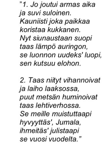 MikaAaltola's tweet photo. Suvivirren sisältö ei aiheuta sitä, että koulun päättäjäistilaisuudesta muodostuisi luonteeltaan uskonnollinen tilaisuus. https://t.co/dIlEs8eCQD