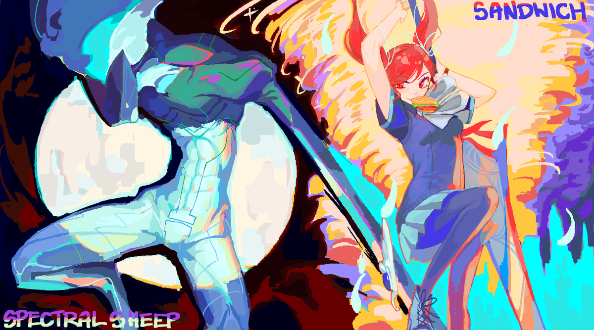 Honohonoika's tweet photo. Drawn for Midwest Danisen #inbirth https://t.co/VLvc7yaASl