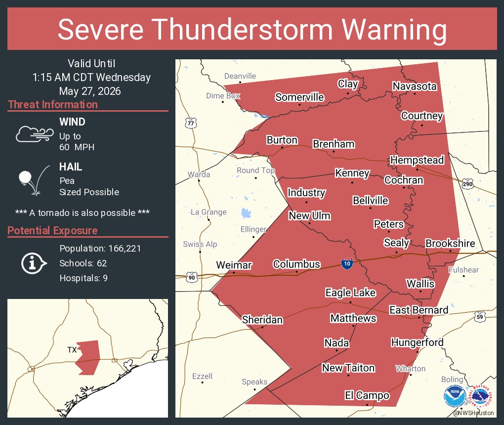 NWS Severe Tstorm tweet media