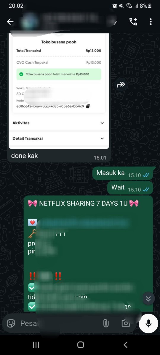tyaa | Fast WA | 1000+ TESTIMONI tweet media