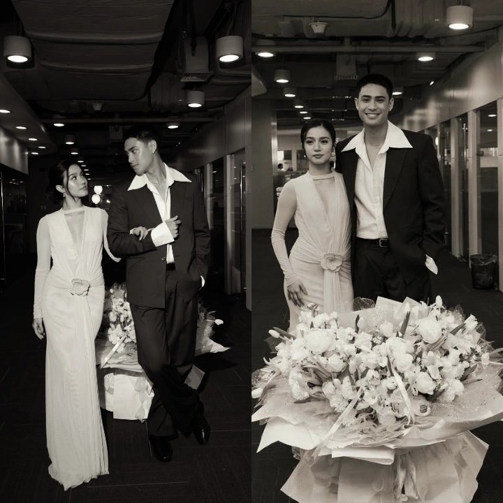 archiveofdb's tweet photo. Huge flowers, timeless style, and a love that outshines it all. #DonBelle https://t.co/g8duw5DM6U