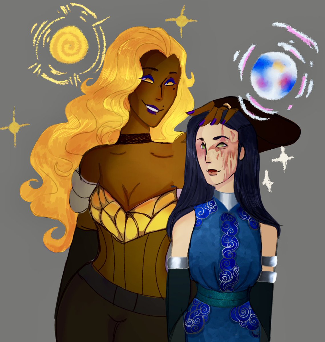 SOLAR_STARBORN's tweet photo. Sun and Moon https://t.co/TJ2IXqToQM