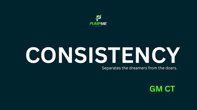 Pumpme_Official's tweet photo. GM from PumpMe
The hardest part of growth is staying consistent when nobody notices.
Stay locked in.
#PumpMe https://t.co/h9fNONYaVM