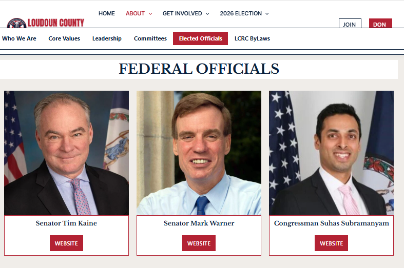 spoiledtechie's tweet photo. The Loudoun County Republican Committee is ACTIVELY ADVOCATING for DEMOCRATS Abigail Spanberger, Ghazala Hashmi and Jay Jones.

What's even funnier is that the Republican officers of Loudoun are DOWN AT THE BOTTOM of the page...

All these beautiful pictures of democrats listed on the Republican Party website....  Someone should be FIRED as officers of the LCRC for posting such glamourous pictures of democrats.

The LCRC has been taken over by democrats!!!  Even pointing to their official websites by clicking on their links.  

What's next?  Will LCRC donate to their campaigns???

https://t.co/B9VlFhFKmT
