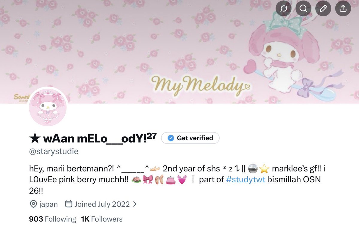 ★ wAan mELo___odY!²⁷ tweet media