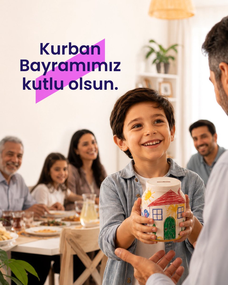 hesapbasitt's tweet photo. Sevdiklerinizle birlikte sağlık, huzur ve mutluluk dolu bir bayram geçirmenizi dileriz.
Kurban Bayramımız kutlu olsun. 💜 https://t.co/ysd9Svoa2h