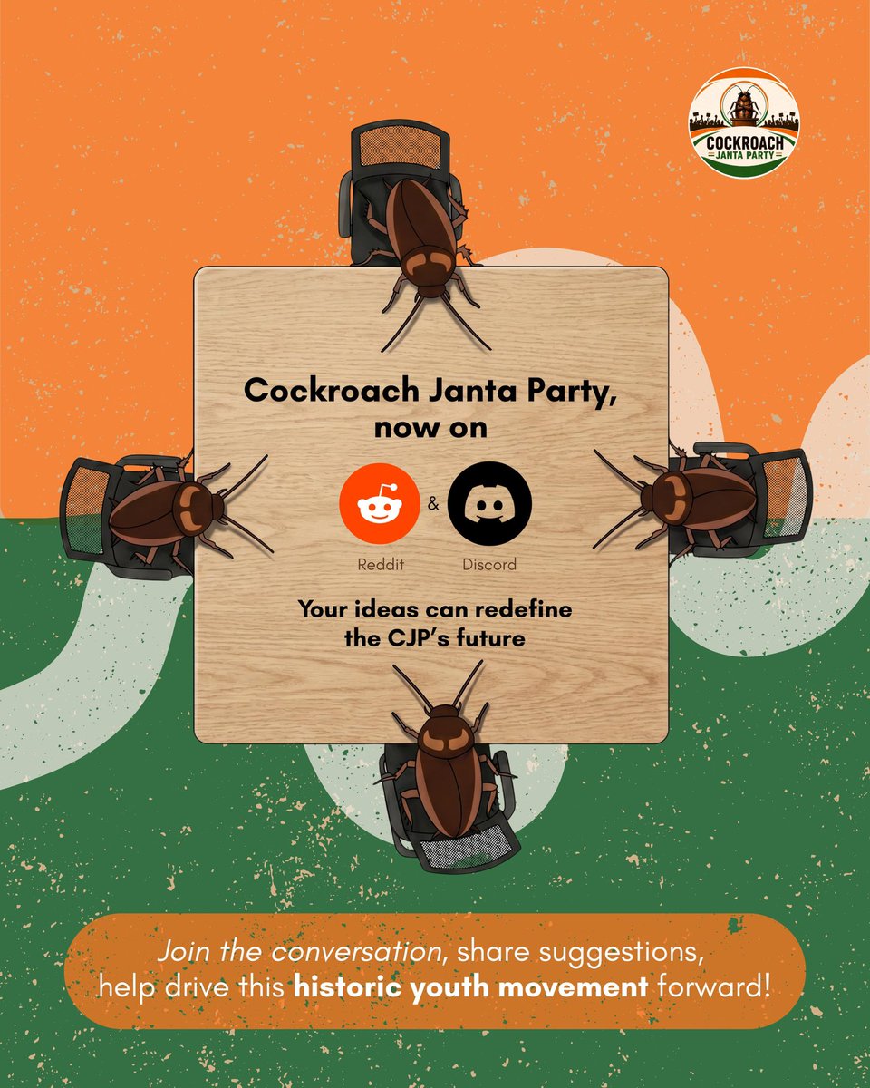 Cockroach is Back tweet media