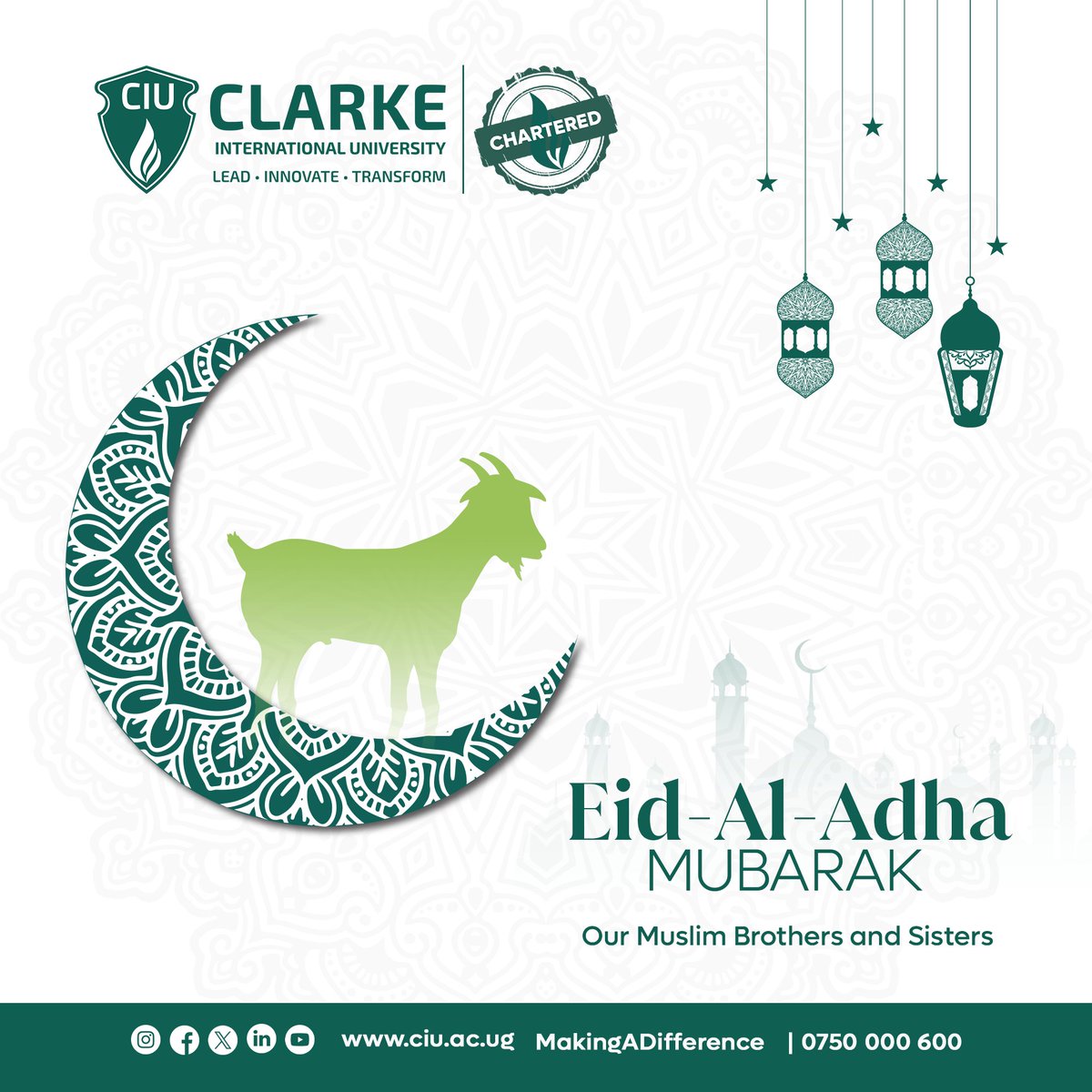 Clarke International University tweet media