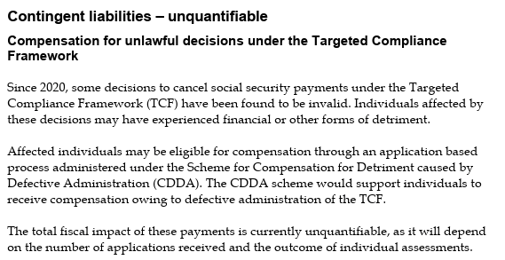 maximumwelfare's tweet photo. This approach succeeded for many years, when there was not decades of evidence of our failed 'employment services'.

Where Treasury has noted the mutual obligations system represents an unquantifiable liability, you are basically announcing your intention to get hit by that bus. https://t.co/TGU8AbvBQ7