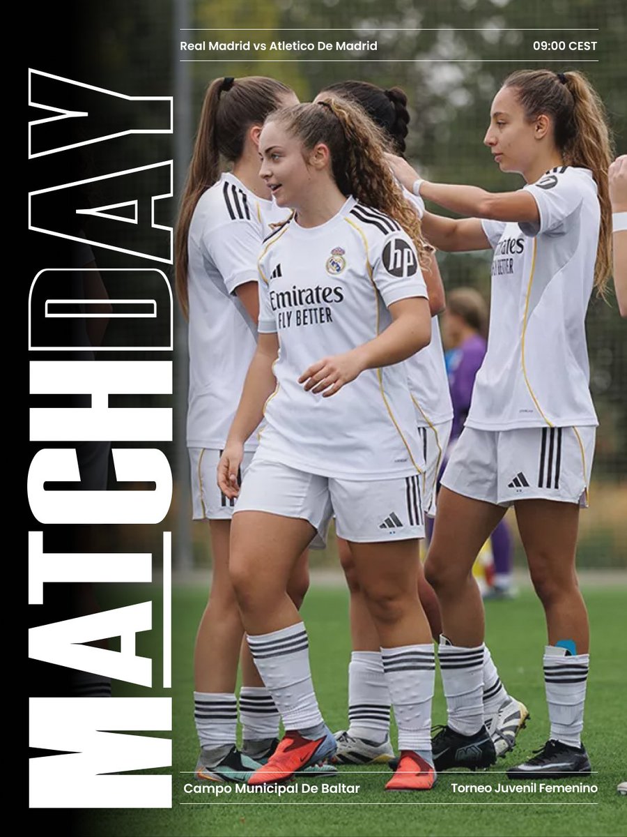 RookieForLyfe's tweet photo. ⚔️ ¡UN DERBI MADRILEÑO EN SANXENXO!
🆚@Atletifemenino "Juvenil"
🕦 09:00 CEST
🏟️ Campo Municipal de Baltar
📍 Sanxenxo
📺 https://t.co/sB4kvczJMy https://t.co/6nb7mlGJ9U