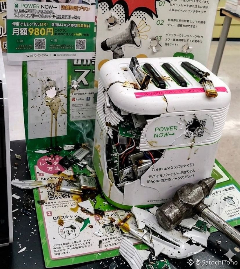 deepakdksri's tweet photo. @ShareX_Network They are smashing your power bank. You are too cheating. You only spend 100 million tokens for thousands of miles. They are all saying that you are a fraud group. https://t.co/l4XSepZCDb