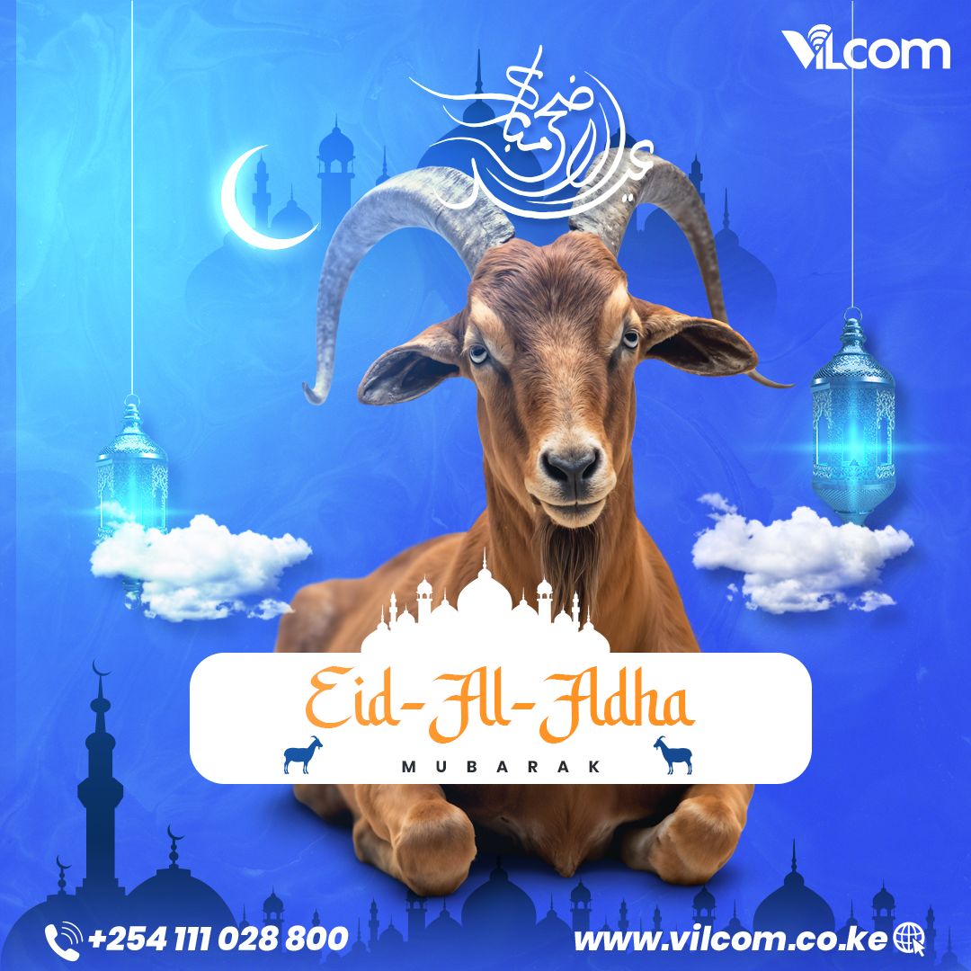 vilcomnetworks's tweet photo. Eid Ul Adha Mubarak from Vilcom Networks.
Wishing you peace, joy, and blessings during this special season.

📞 0111 028 800
🌐 https://t.co/VIlk9VSfH0

#EidMubarak #EidUlAdha #VilcomNetworks https://t.co/IPHcbjSYKM