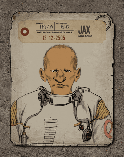 ManuelAronowsky's tweet photo. “Love on Mars is like oxygen — you only notice when it’s gone.”        

OLD BOY WISDOM 🤔 
#MinersofMars https://t.co/QyEteW9AuY