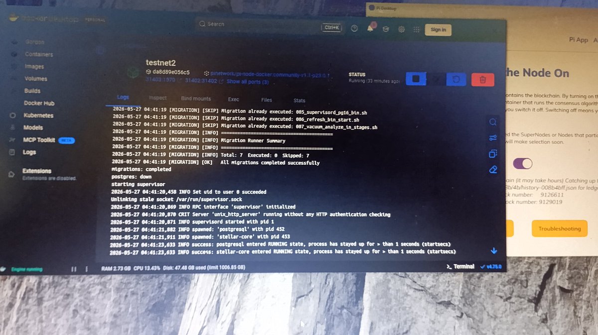 afifmasfiqo's tweet photo. @PiCoreTeam Protocol 23 is a success, now straight to Protocol 24! ⚡ The pace of this network development is incredible. As a Node operator, I'm already diving into the upgrade process to beat the June 2 deadline. Staying connected, staying strong! 
 #PiNetwork #PiNode #Protocol24 #Web3 https://t.co/dHuoskpnZR