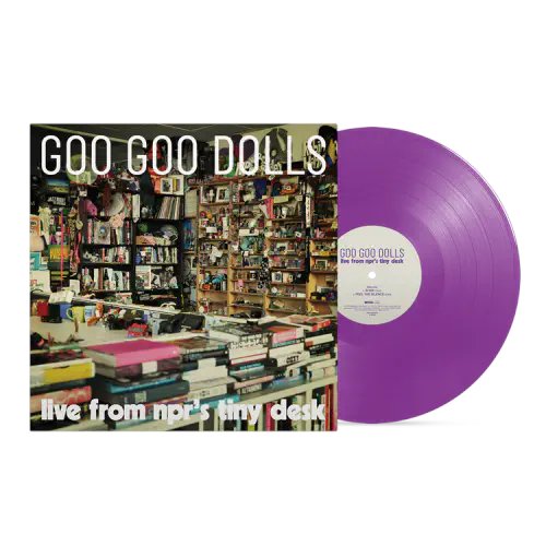5/27(水)新譜入荷情報② ○GOO GOO DOLLS / LIVE FROM NPR'S TINY DESK