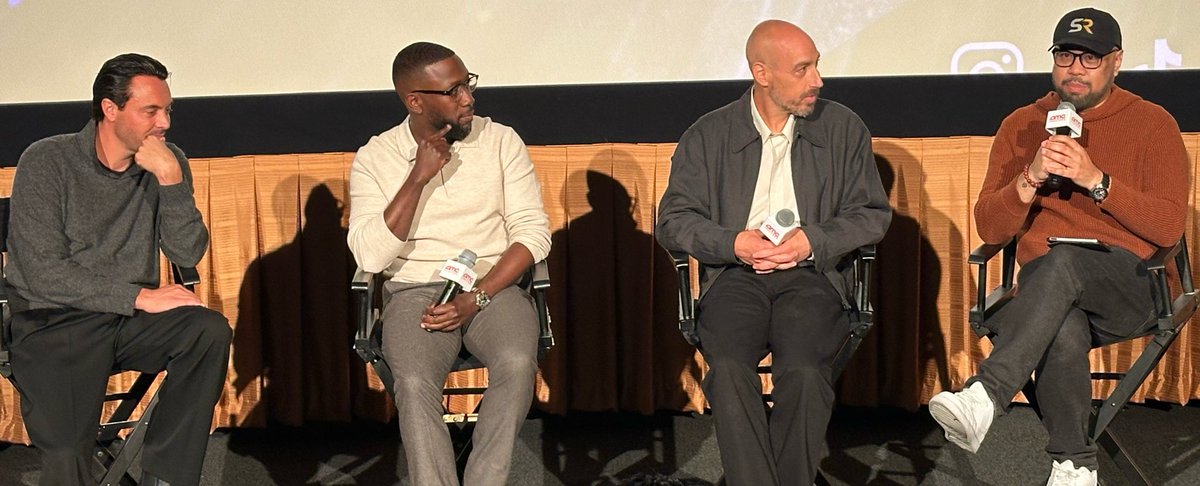 iNCREDiPiNOY's tweet photo. Spider-Noir screening of Episode 1&2 + Q&A with executive producer Oren Uziel, Lamorne Morris, and Jack Huston, hosted by Joe Deckelmeier. #SpiderNoirPrime #NicolasCage #Screenrant @screenrant @PrimeVideo https://t.co/phRwKCttyV